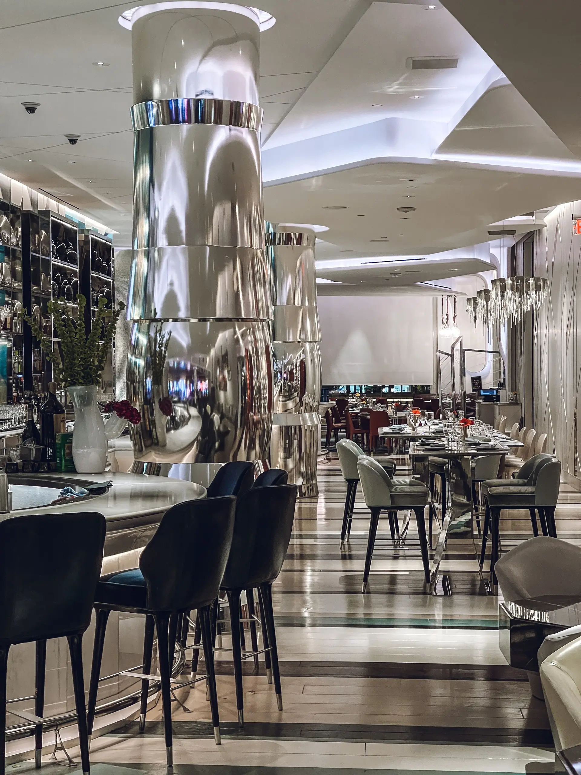 Modern restaurant interior