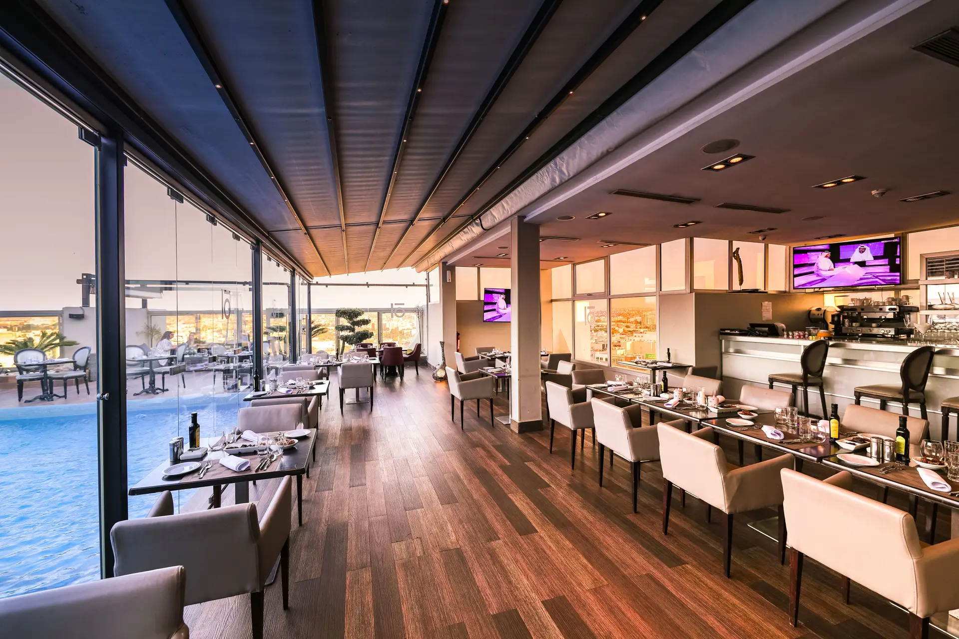 Restaurant interior